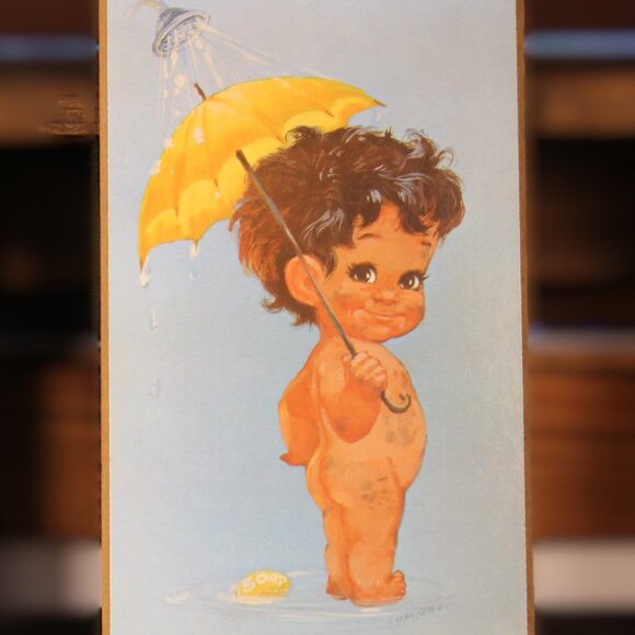 W.M. Otto Big Eye Bath Kids Prints – Set of 4 - Picture 4 of 13